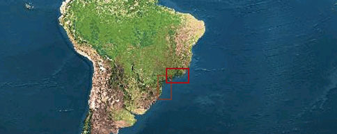 Übersichtskarte Brasilien